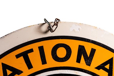 Lot 121 - National Benzole Mixture Enamel Sign