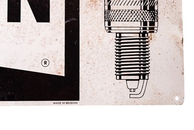 Lot 126 - Champion Spark Plugs Advertising Sign