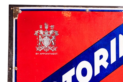 Lot 129 - Price’s Motor Oils ‘Motorine’ Enamel Sign