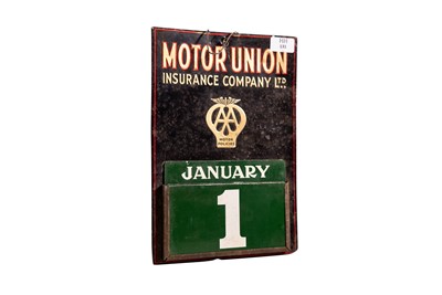 Lot 131 - Motor Union Insurance Company Calendar