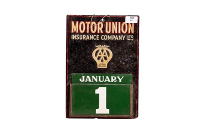 Lot 131 - Motor Union Insurance Company Calendar