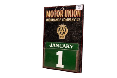 Lot 131 - Motor Union Insurance Company Calendar