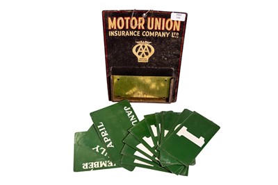 Lot 131 - Motor Union Insurance Company Calendar
