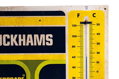 Lot 143 - Duckhams Hypergrade Motor Oil Thermometer