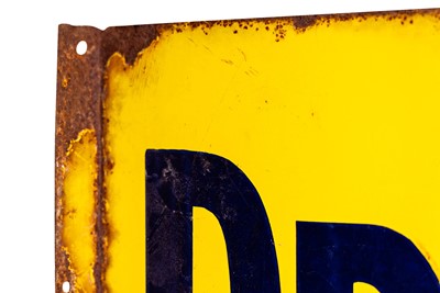Lot 148 - Pratt’s Motor Spirit Enamel Sign