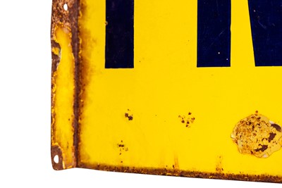 Lot 148 - Pratt’s Motor Spirit Enamel Sign