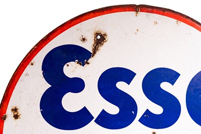 Lot 151 - Esso Ethyl Enamel Sign