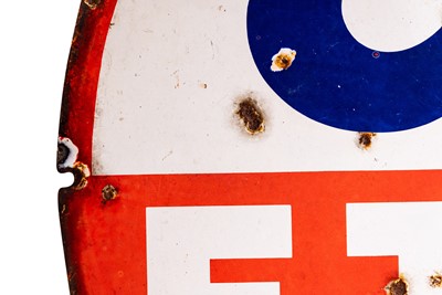 Lot 151 - Esso Ethyl Enamel Sign