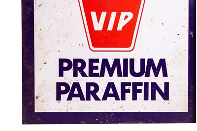 Lot 155 - VIP Premium Paraffin Advertising Sign
