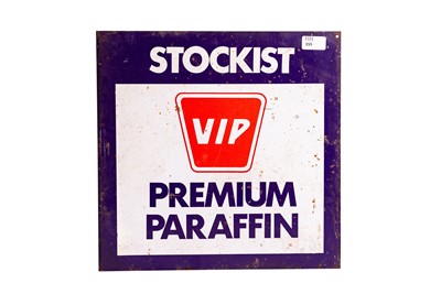 Lot 155 - VIP Premium Paraffin Advertising Sign