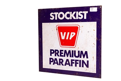Lot 155 - VIP Premium Paraffin Advertising Sign