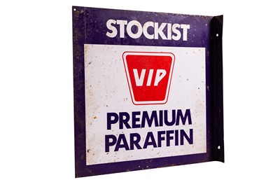 Lot 155 - VIP Premium Paraffin Advertising Sign