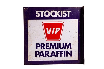 Lot 155 - VIP Premium Paraffin Advertising Sign