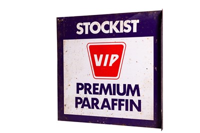 Lot 155 - VIP Premium Paraffin Advertising Sign