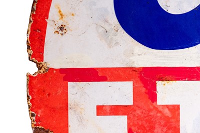 Lot 159 - Esso Ethyl Enamel Sign