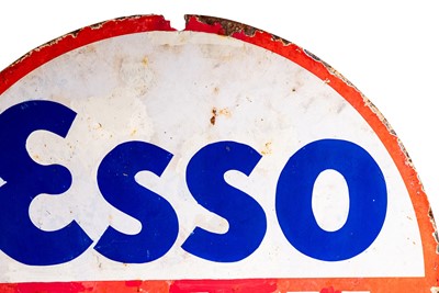 Lot 159 - Esso Ethyl Enamel Sign