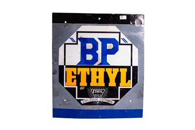 Lot 160 - BP Ethyl Enamel Sign