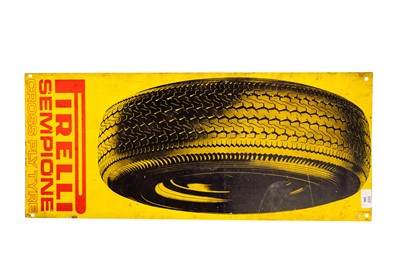 Lot 166 - Pirelli Cinturato Advertising Sign