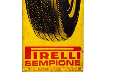 Lot 166 - Pirelli Cinturato Advertising Sign