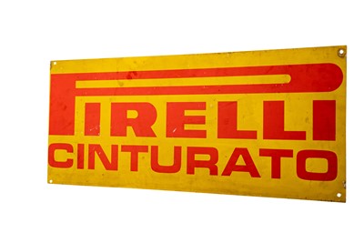 Lot 166 - Pirelli Cinturato Advertising Sign