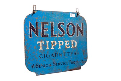 Lot 170 - Nelson Tipped Cigarettes / Senior Service Advertising Sign