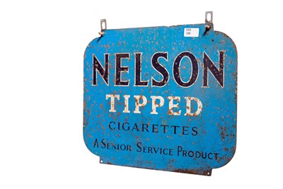 Lot 170 - Nelson Tipped Cigarettes / Senior Service Advertising Sign