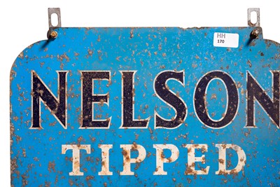 Lot 170 - Nelson Tipped Cigarettes / Senior Service Advertising Sign