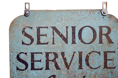 Lot 170 - Nelson Tipped Cigarettes / Senior Service Advertising Sign