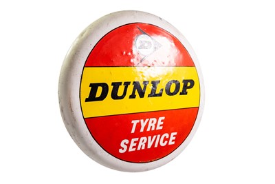 Lot 175 - Dunlop Tyre Service Advertising Sign