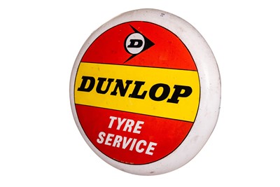 Lot 175 - Dunlop Tyre Service Advertising Sign