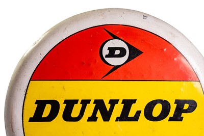 Lot 175 - Dunlop Tyre Service Advertising Sign