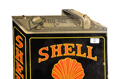 Lot 177 - Shell Motor Oil Enamel Sign