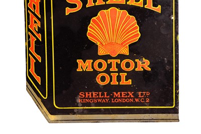 Lot 177 - Shell Motor Oil Enamel Sign
