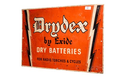 Lot 178 - Drydex by Exide Advertising Sign