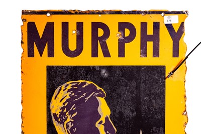 Lot 179 - Murphy Wireless Radios Enamel Sign