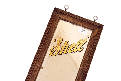 Lot 192 - Shell Motor Spirit Advertising Mirror