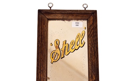 Lot 192 - Shell Motor Spirit Advertising Mirror