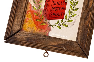 Lot 192 - Shell Motor Spirit Advertising Mirror