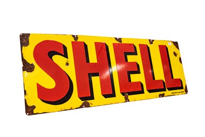 Lot 194 - Shell Enamel Sign