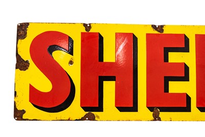 Lot 194 - Shell Enamel Sign