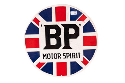 Lot 196 - BP Motor Spirit Garage Sign