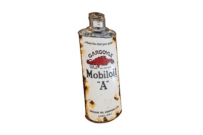 Lot 198 - Mobiloil ‘A’ Enamel Sign