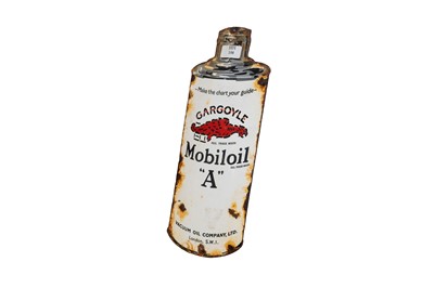 Lot 198 - Mobiloil ‘A’ Enamel Sign