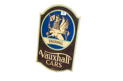 Lot 199 - Vauxhall Cars Garage Sign