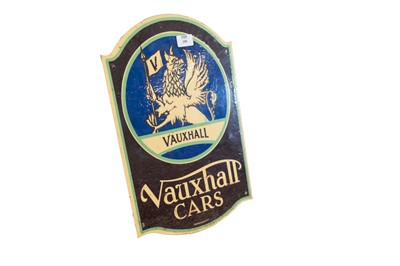 Lot 199 - Vauxhall Cars Garage Sign