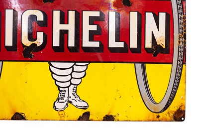 Lot 201 - Michelin Enamel Sign