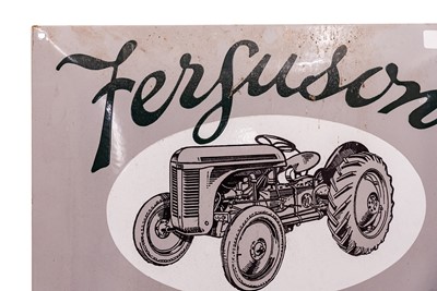 Lot 203 - Ferguson Service Enamel Sign