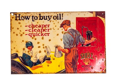 Lot 205 - Three Shell Garage Signs