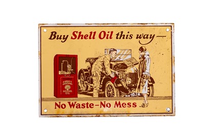 Lot 205 - Three Shell Garage Signs