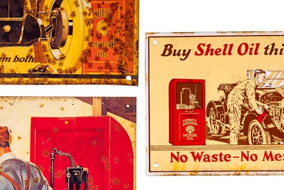 Lot 205 - Three Shell Garage Signs